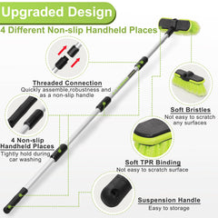 ZimiTeda four handheld grips for secure, comfortable cleaning