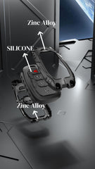 Zincflag custom-fit key fob cover aligned with original Chevy key shape