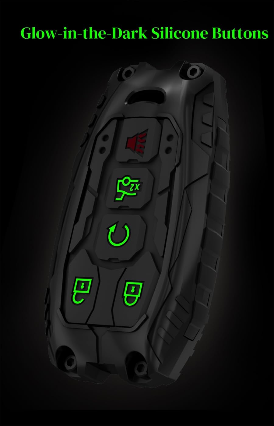 Zincflag Camaro key fob cover preserves signal and adds rugged style.