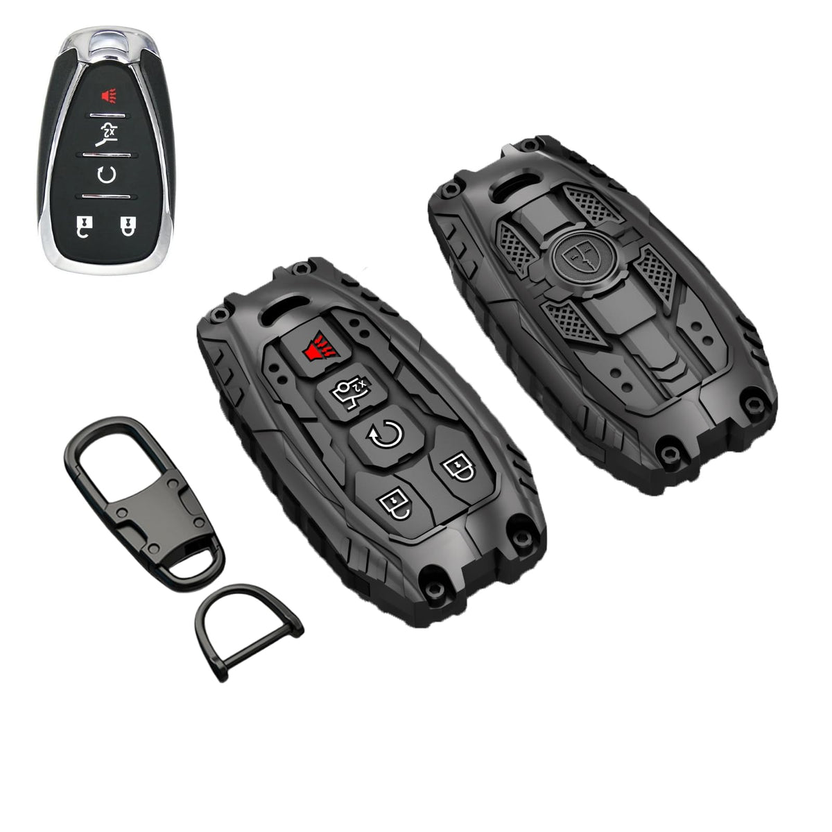 Zincflag Malibu key fob cover with premium fit and scratch protection.