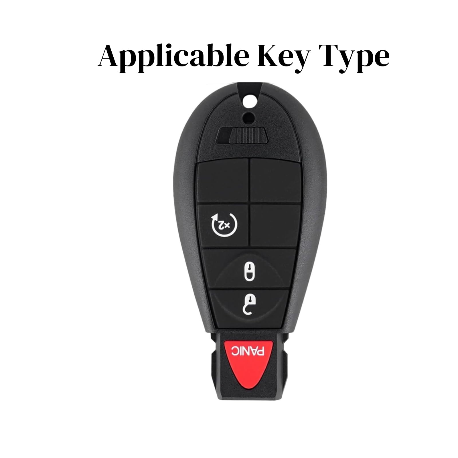 Zincflag key fob cover during signal test preserving remote range for Dodge Ram