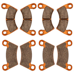 Zinger brake pads for Polaris Ranger XP900 front, reliable stopping power on rugged trails.