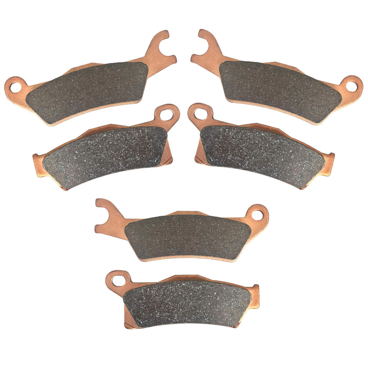 Zinger Outlander 1000 front brake pads for improved stopping power on rugged trails