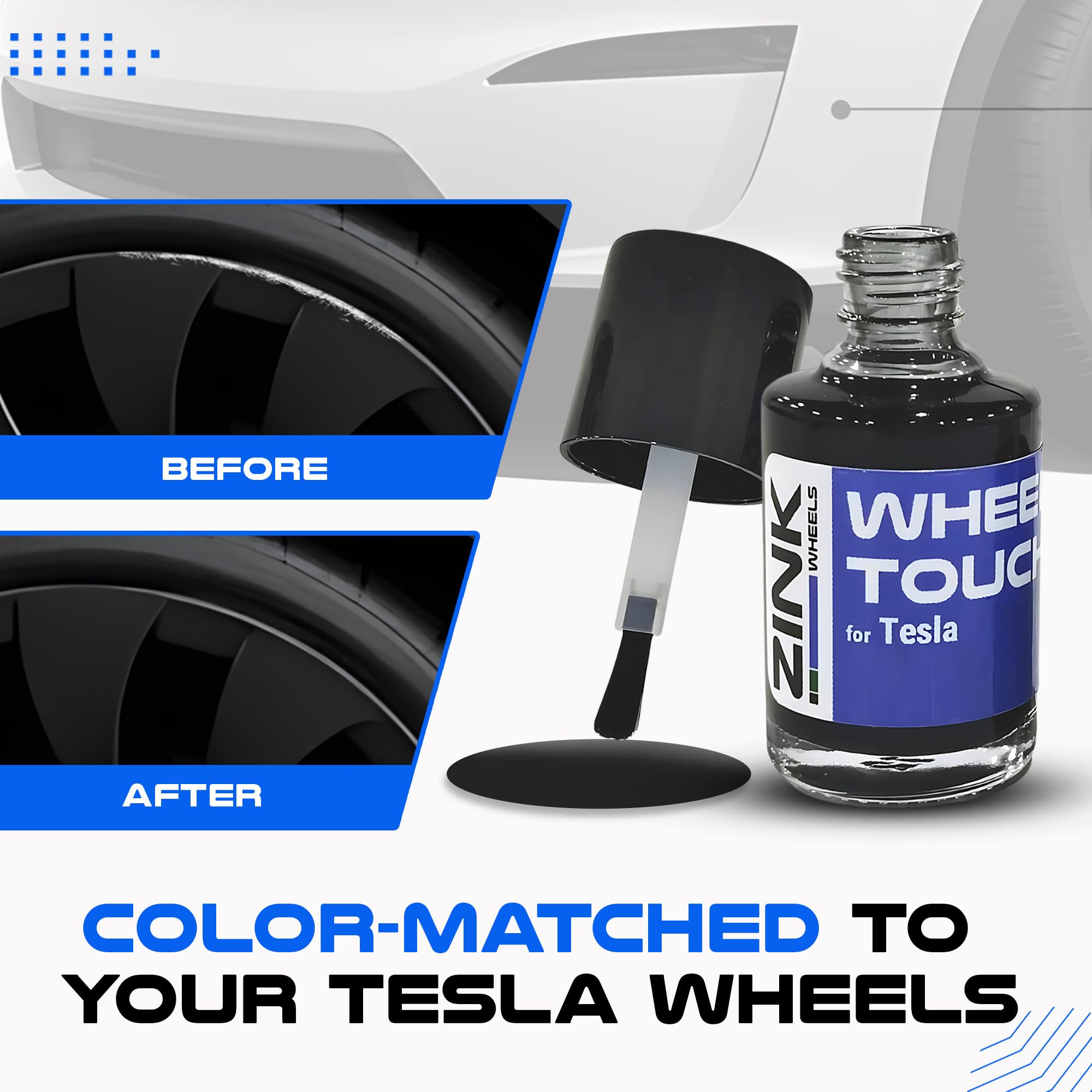 Zink Wheels 80-grit discs for smooth prep before painting