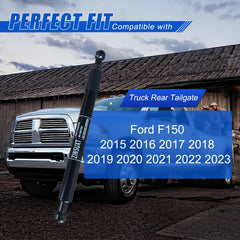 ZINSUXT tailgate damper installation brackets demonstrate drill-free mounting