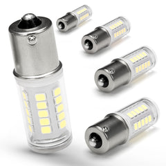 Ziomitus P21W BA15S LED RV bulb delivers daylight 6000K brightness for clear nighttime visibility