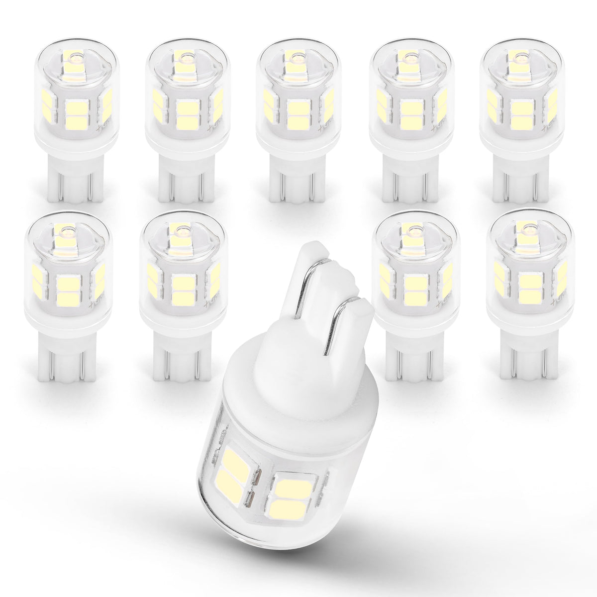 Ziomitus T10 LED bulb cool white 6000K lighting for RV interiors.