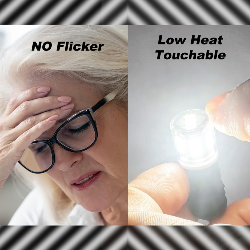 Ziomitus T10 LED bulb PC lampshade adds safety, waterproofing and durability.