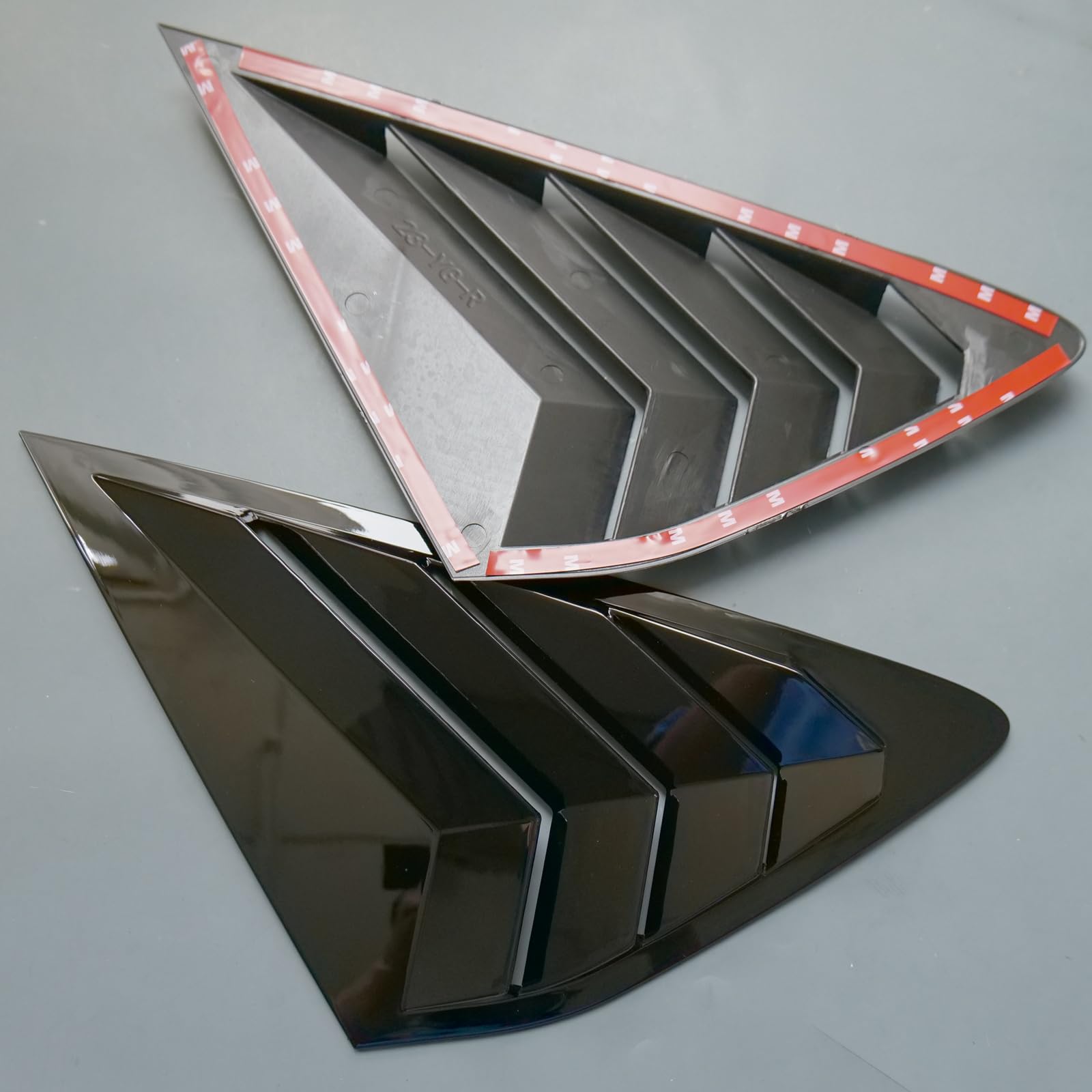 ZiWen gloss-black louvers on Honda Accord enhance curb appeal with a sleek finish.