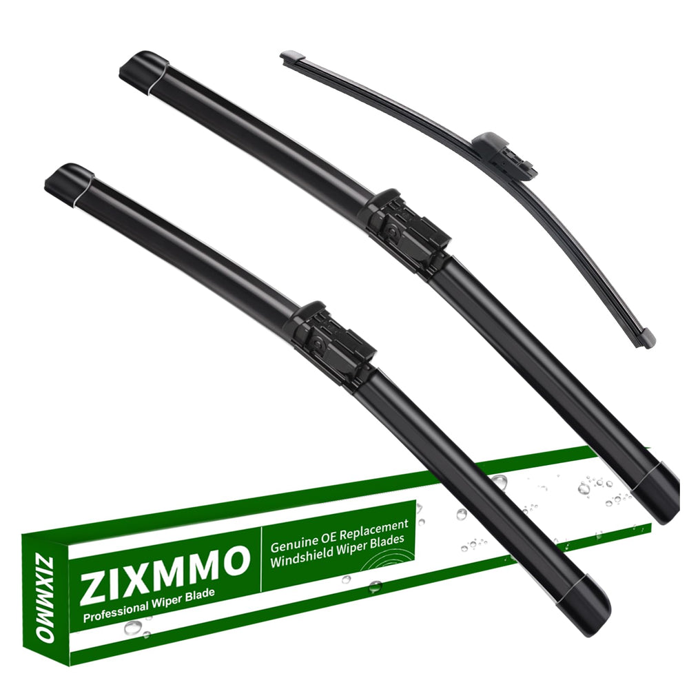 ZIXMMO 3-blade wiper set for Golf GTI and e-Golf delivers clear rain performance