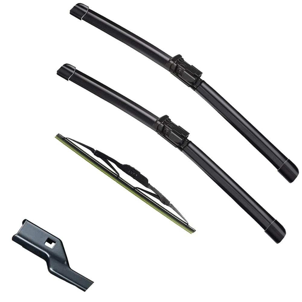 ZIXMMO 24-inch front blade close-up with easy-install OE-style mount