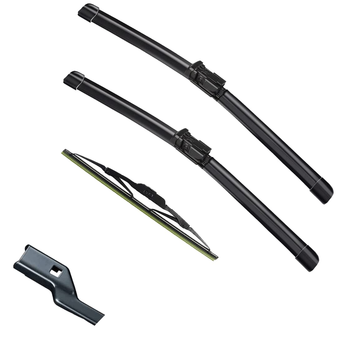 ZIXMMO 24-inch front blade close-up with easy-install OE-style mount