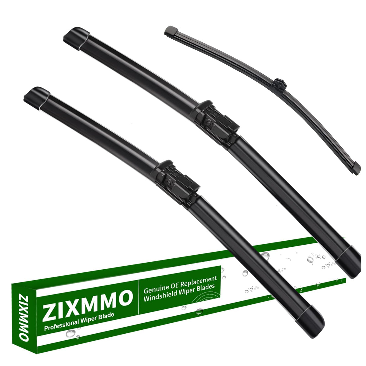 ZIXMMO Audi Q5 wiper set 24-20-15 with top-lock design for easy installation