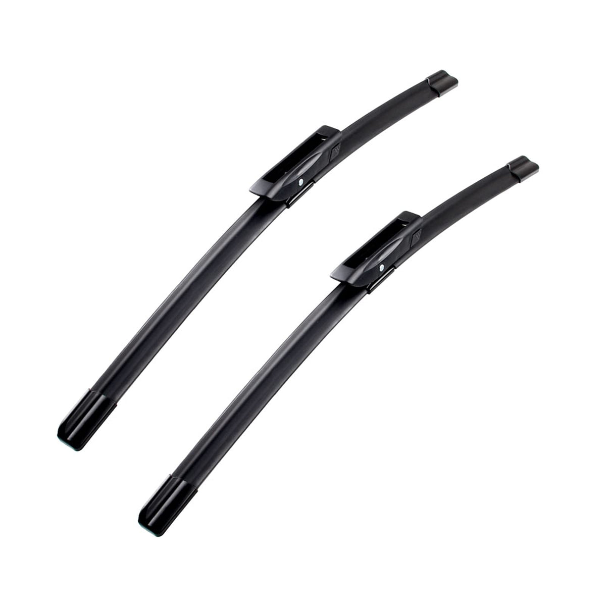 ZIXMMO Mini Cooper wiper blades 18/19 inch set for clear rain visibility.