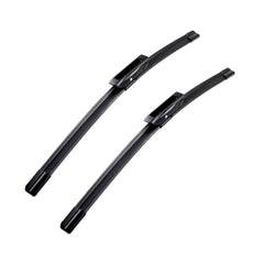 ZIXMMO Mini Cooper wiper blades 18/19 inch set for clear rain visibility.