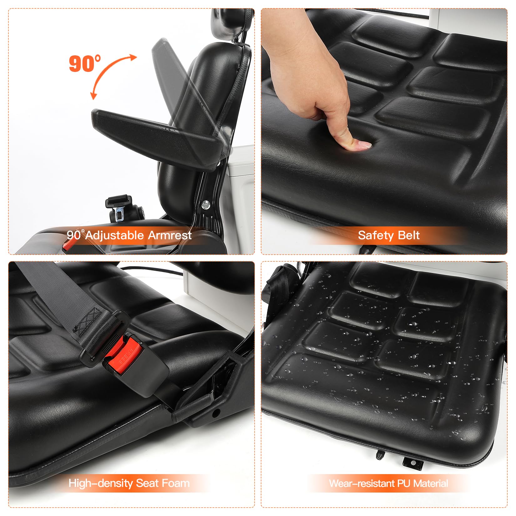 ZIXNEXKOO adjustable backrest seat demonstrating customizable comfort