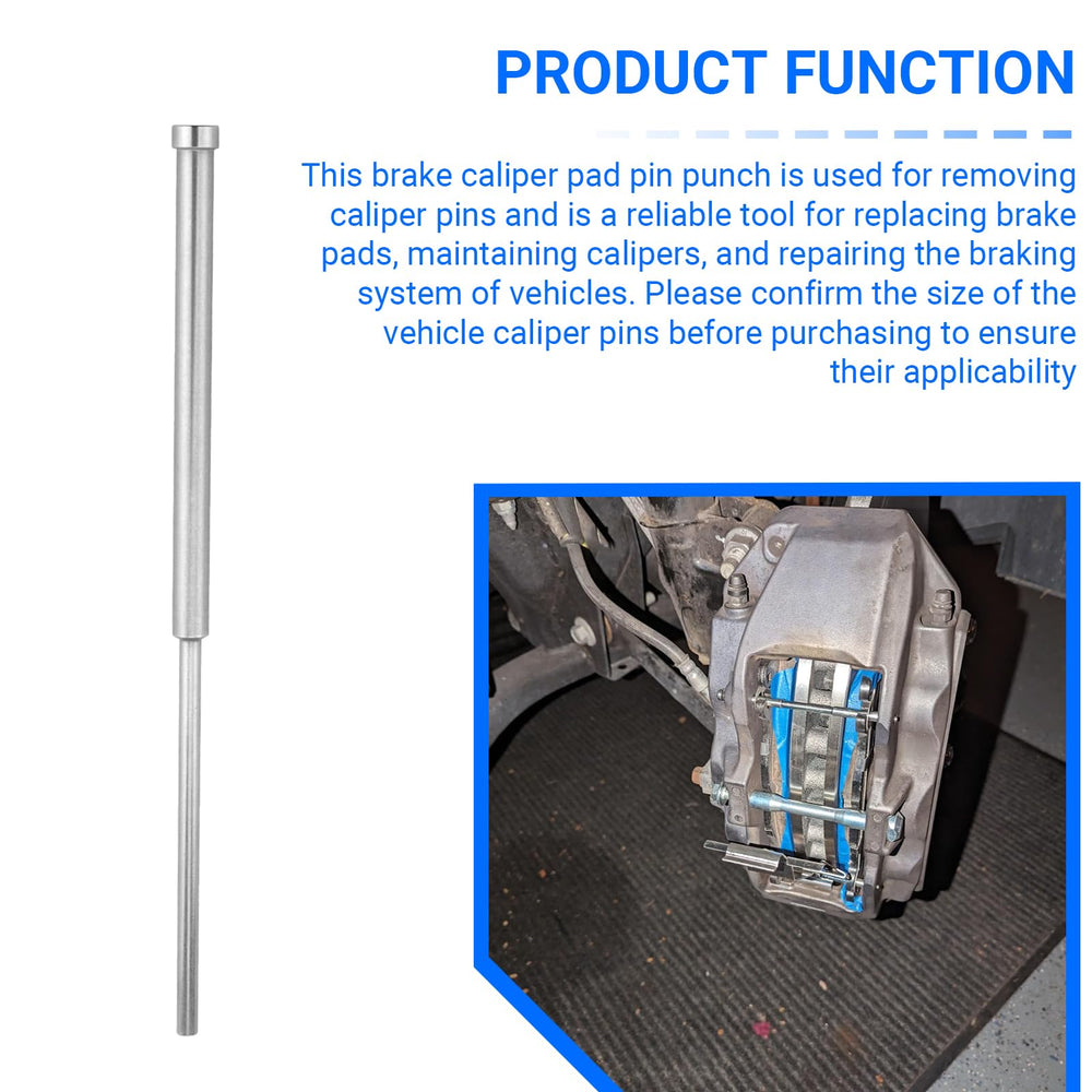 Ziyuan extended-handle pin punch enables safer leverage when working near obstacles.