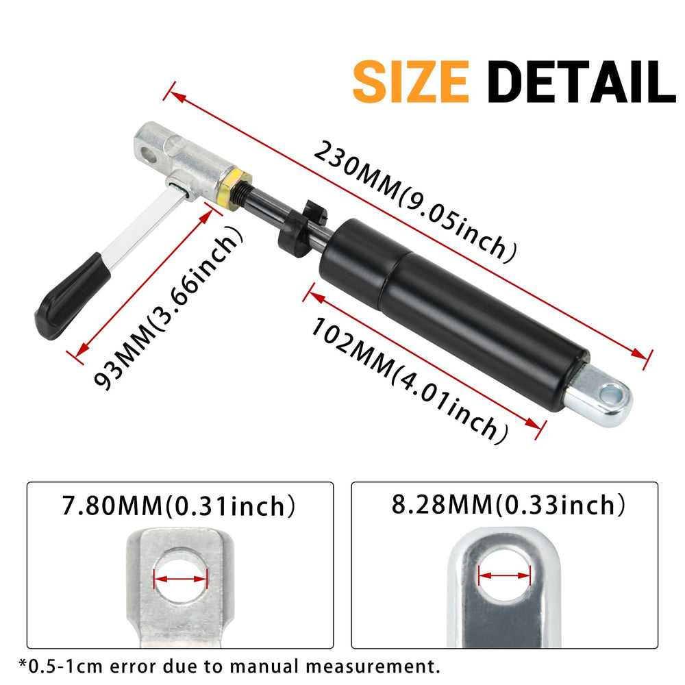 ZJTBLL OEM replacement Can-Am steering column shock ready for installation