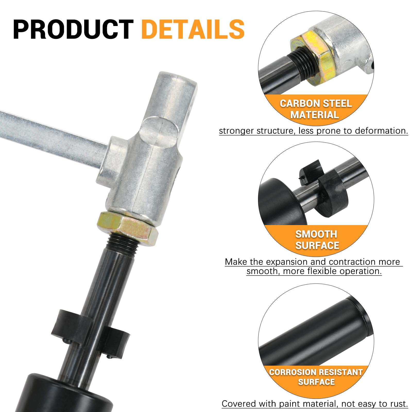 ZJTBLL Traxter HD7 shock in assembly stage for stable handling