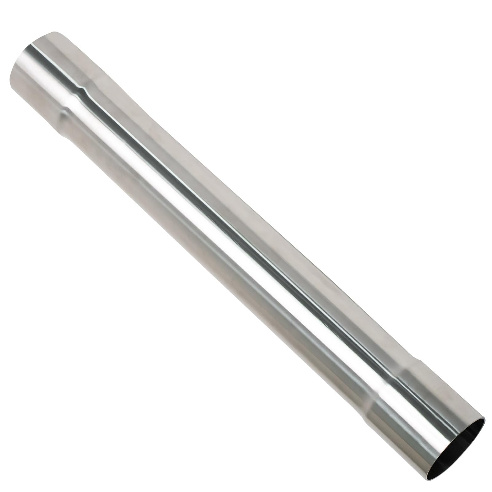 ZJXDZY 2-5-inch round straight exhaust pipe for universal vehicle compatibility