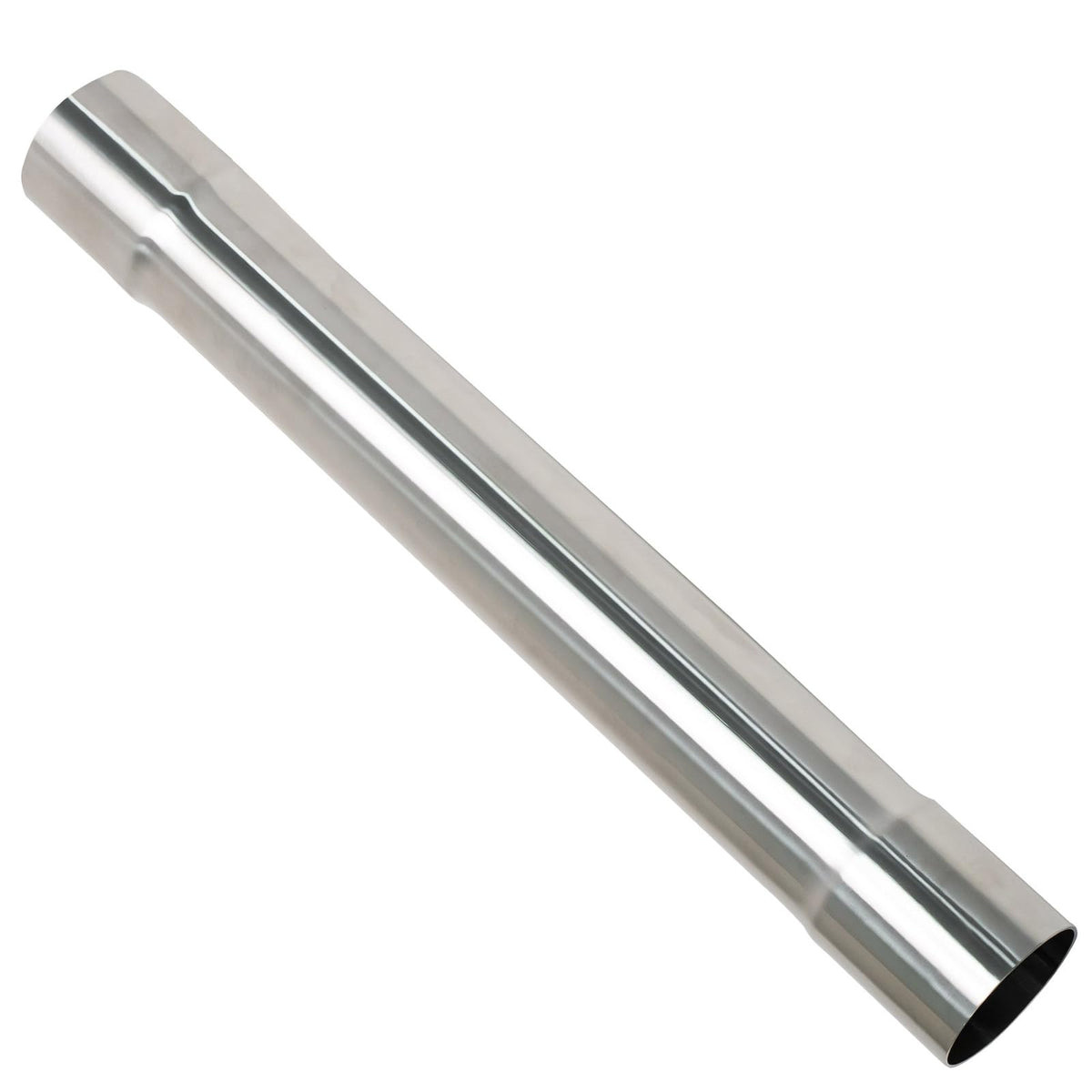 ZJXDZY 2-5-inch round straight exhaust pipe for universal vehicle compatibility