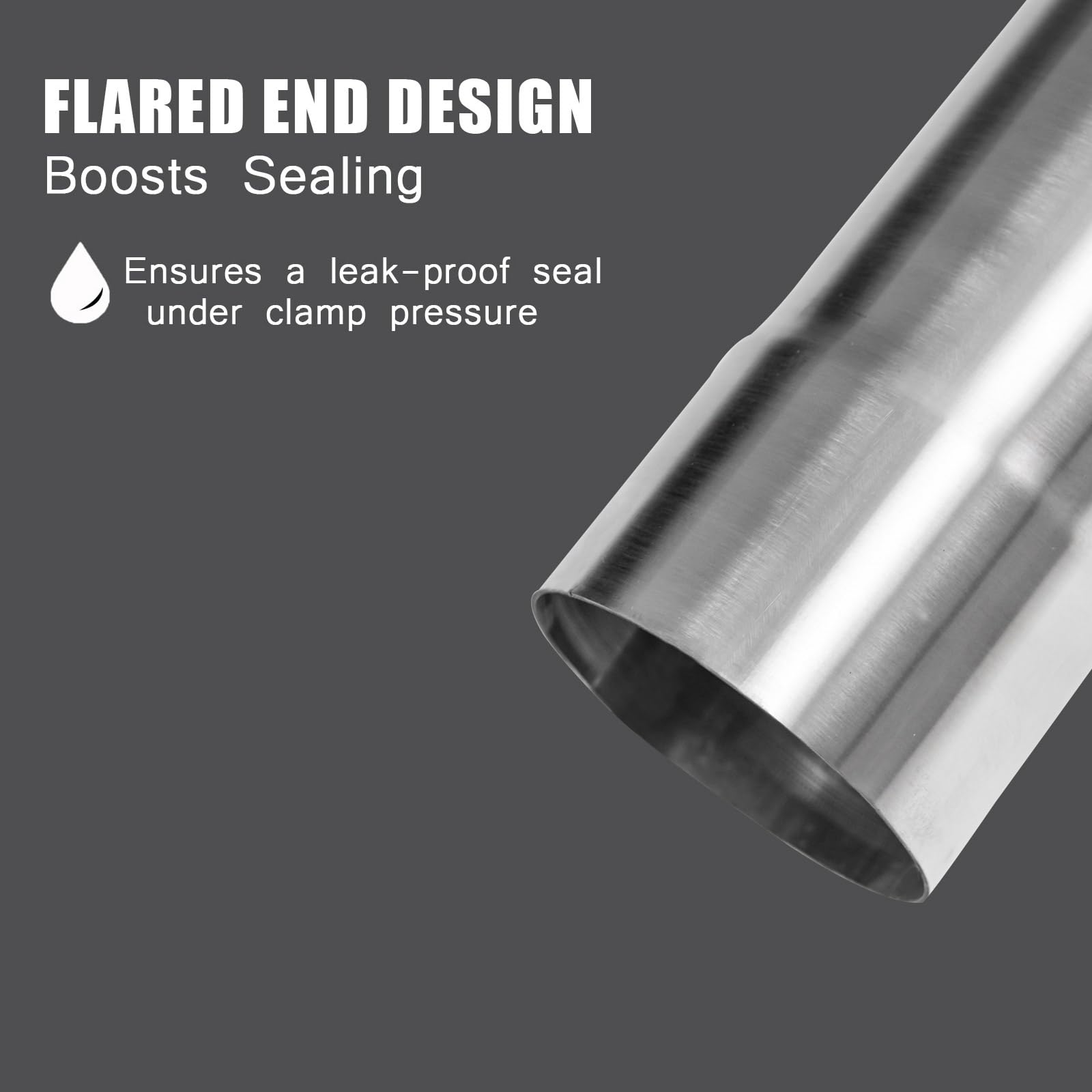 ZJXDZY 65.3 mm tailpipe diameter enabling precise installation