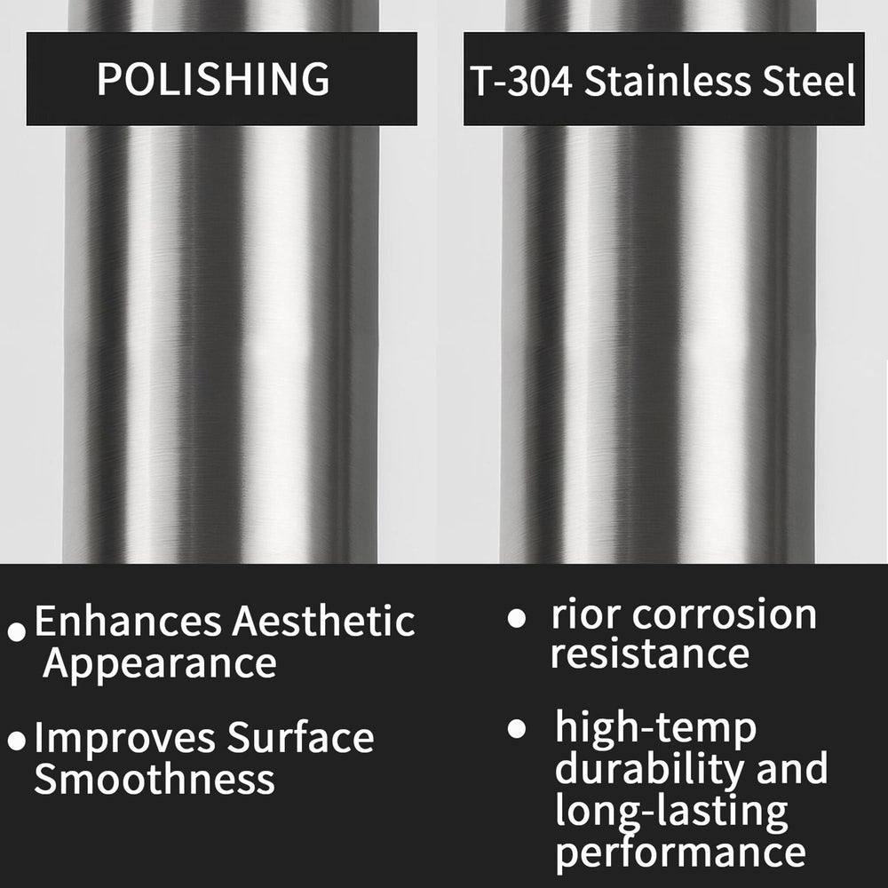 ZJXDZY stainless steel exhaust coupler highlighting durable T304 construction.