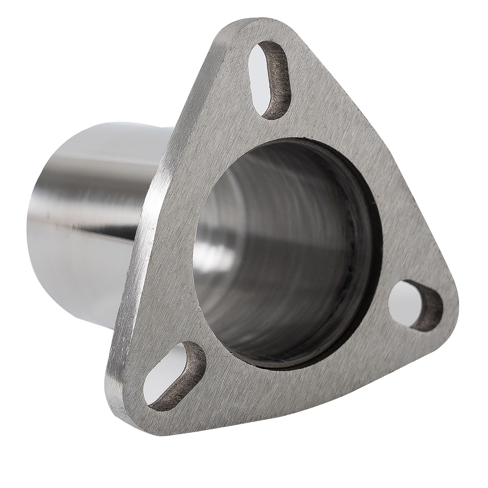 ZJXDZY universal semi-direct exhaust pipe with 2.5 inch OD flange for secure connections