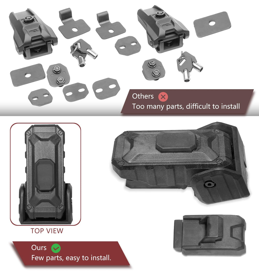 ZKJAYOE durable nylon and stainless steel core withstands off-road use.