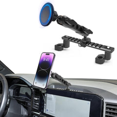 ZKJAYOE dash-mount for 13.4-inch Silverado Sierra secures navigation while driving