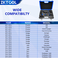 ZKTOOL 10200A wedge tool to loosen timing chain tension during camshaft work.