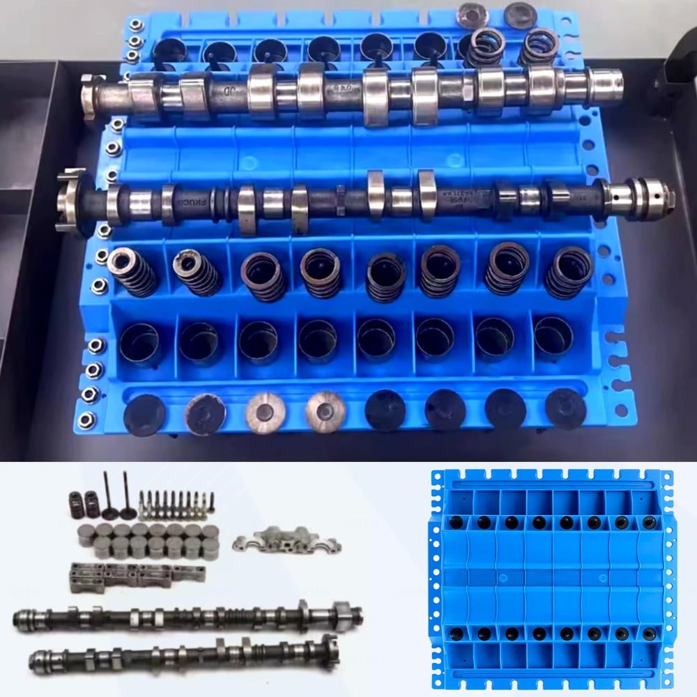 ZKTOOL collets and valve springs compartment emphasizes compact rebuild readiness.
