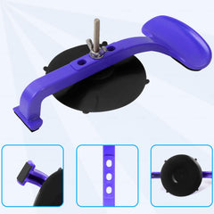 ZKTOOL convertible top suction cup in use demonstrates strong adhesion on glass.