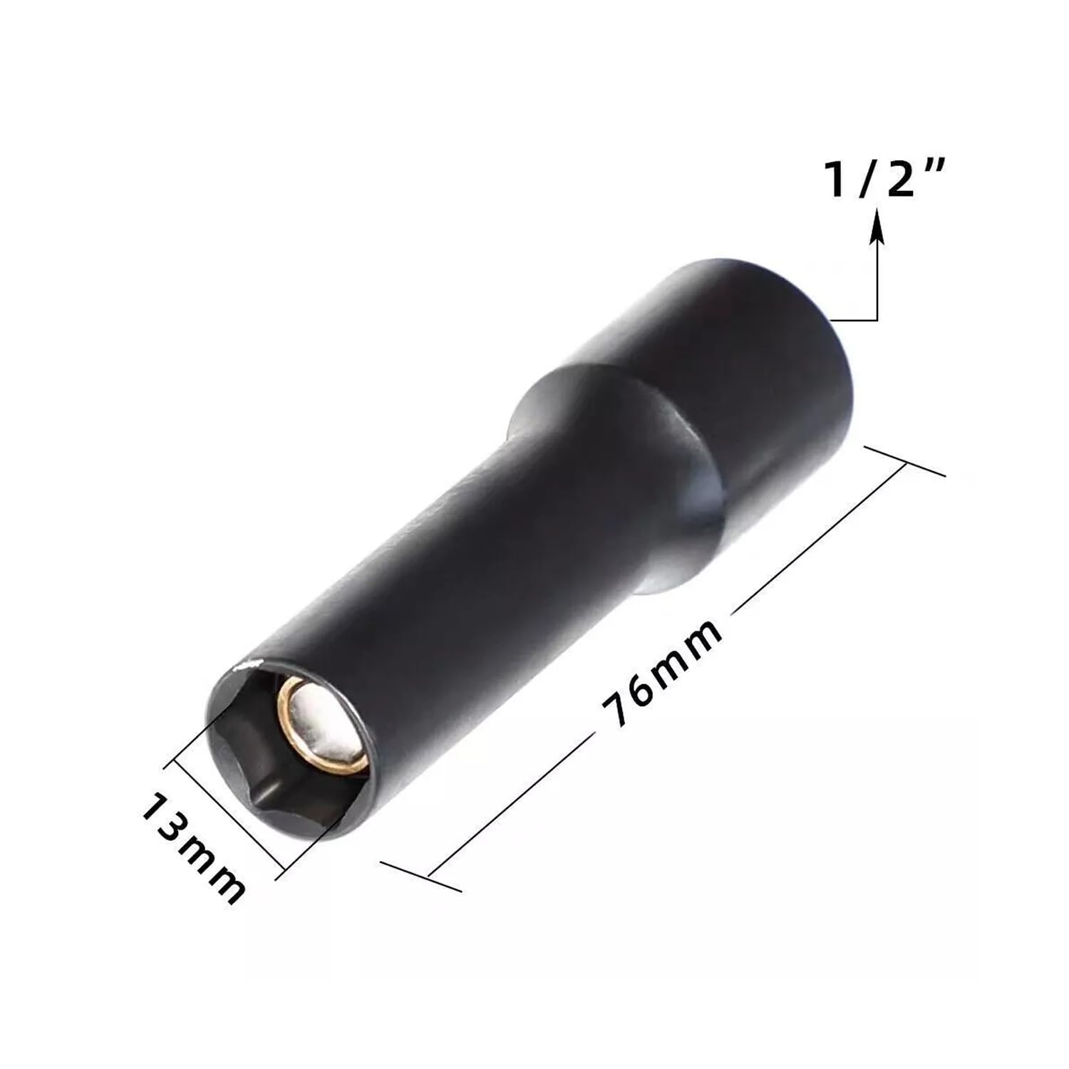 Close-up of chrome vanadium steel construction in ZKTOOL strut socket