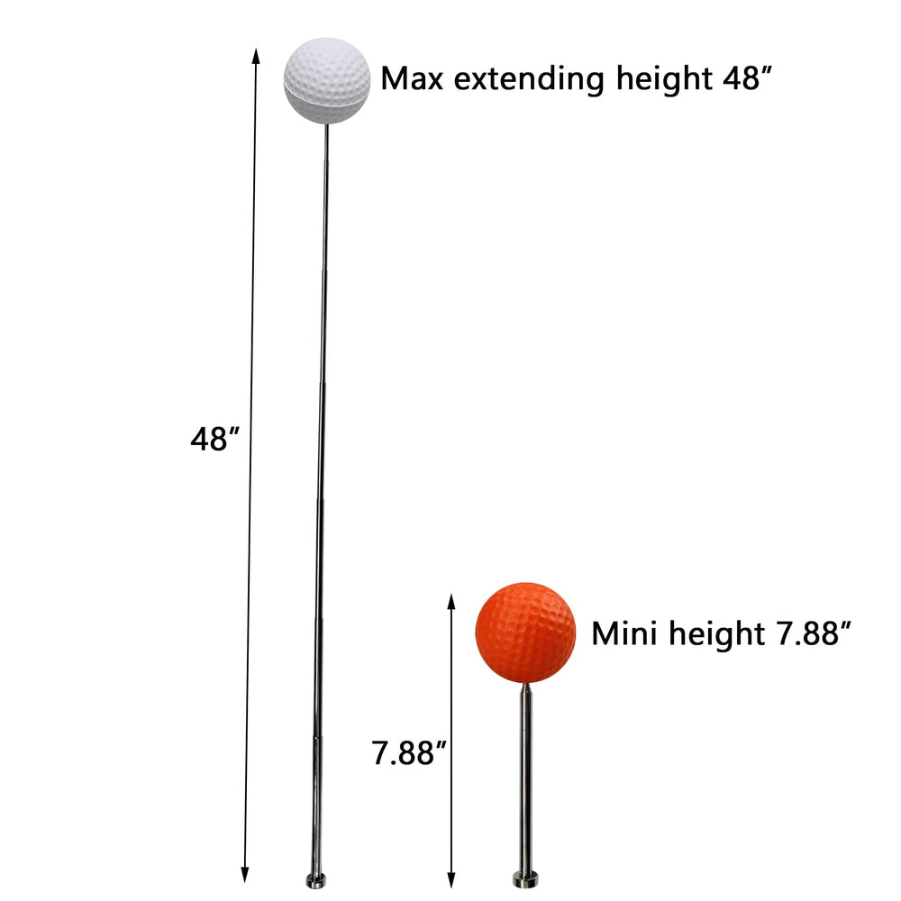 ZLEYECZ chrome-plated pole finish resists rust for outdoor use.
