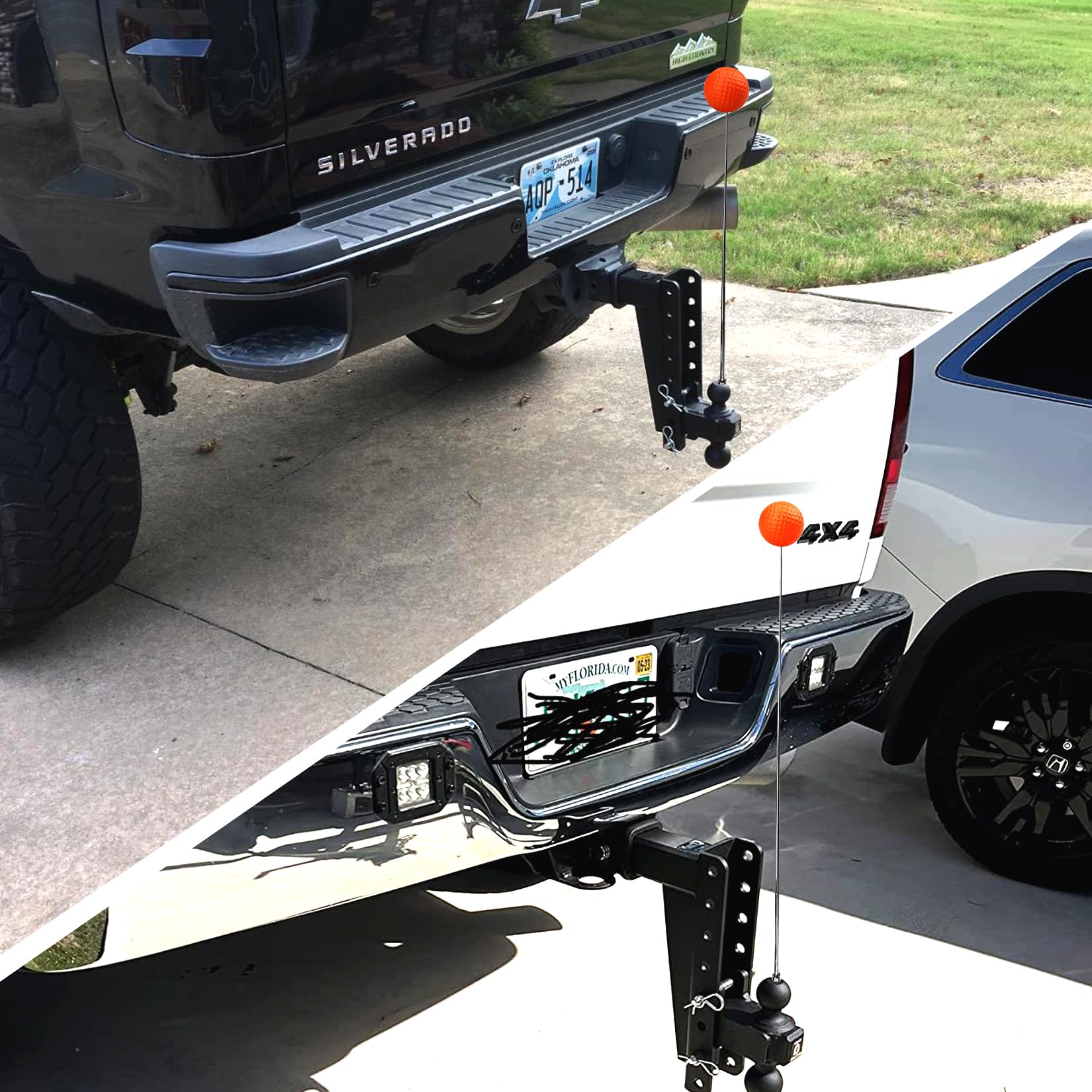 ZLEYECZ color-coded cues simplify locating the hitch connection.