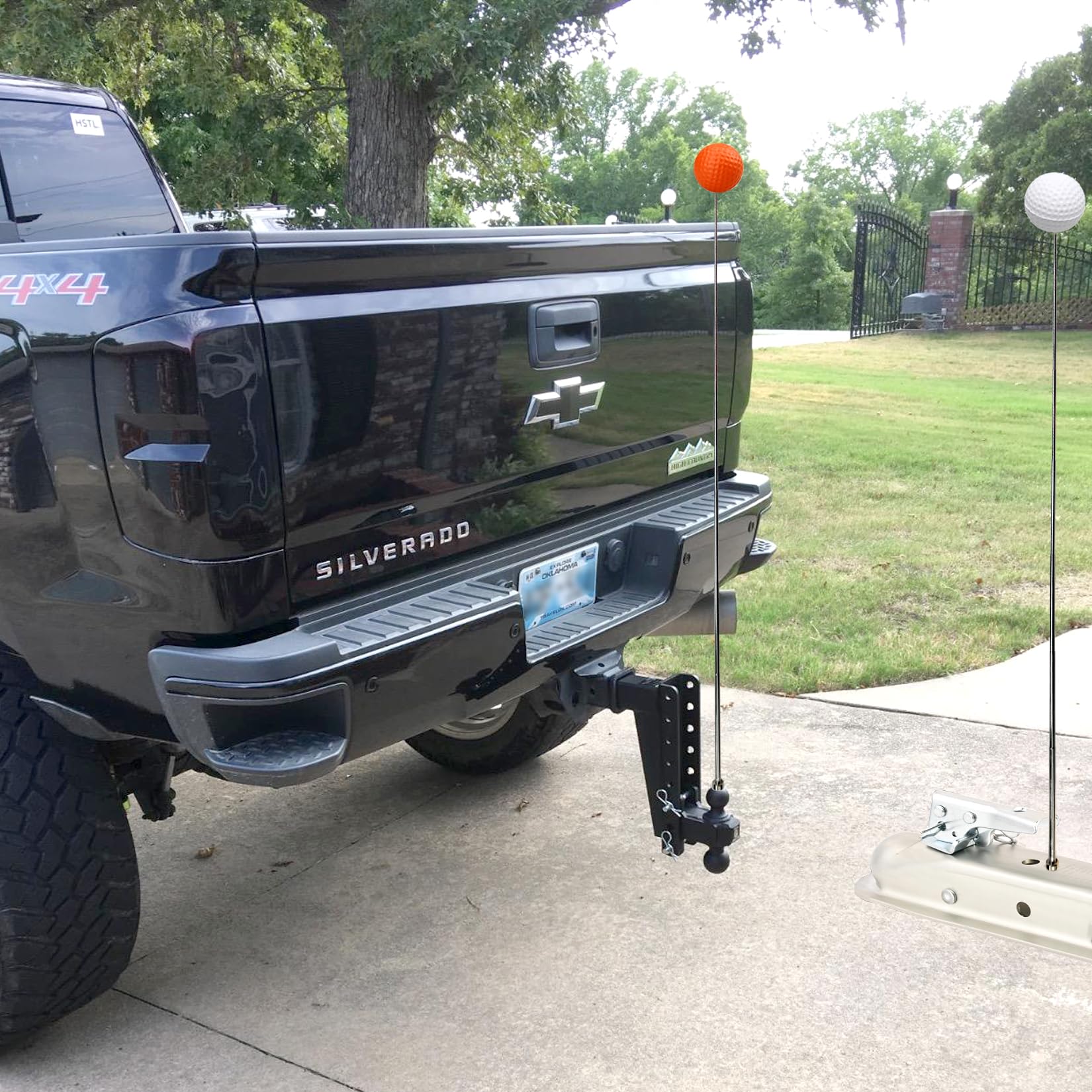 ZLEYECZ magnetic balls provide clear alignment cues during hitching.