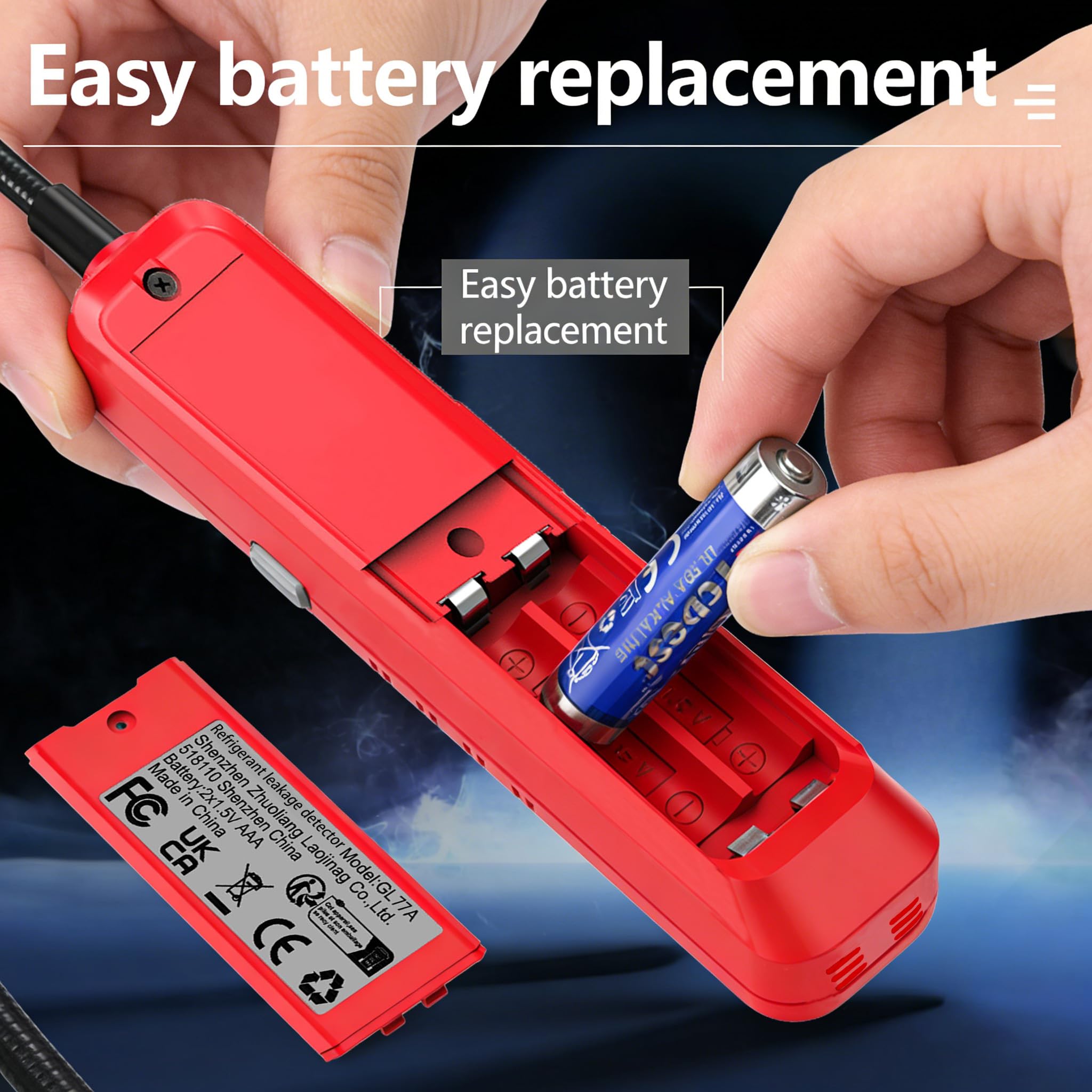 ZLLJYBLG GL77A durable sleeve protects sensors during inspections