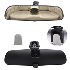 ZLPTEAM 10-inch rear-view mirror with a secure bracket for easy installation.