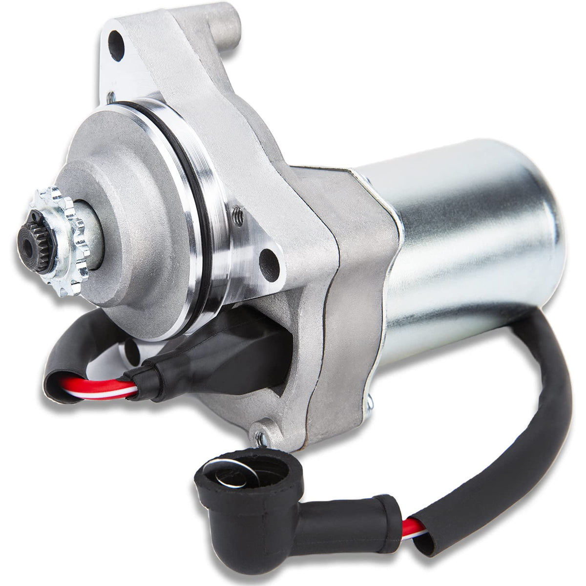 ZMCYNG universal 3-bolt starter motor front view for ATV fitment