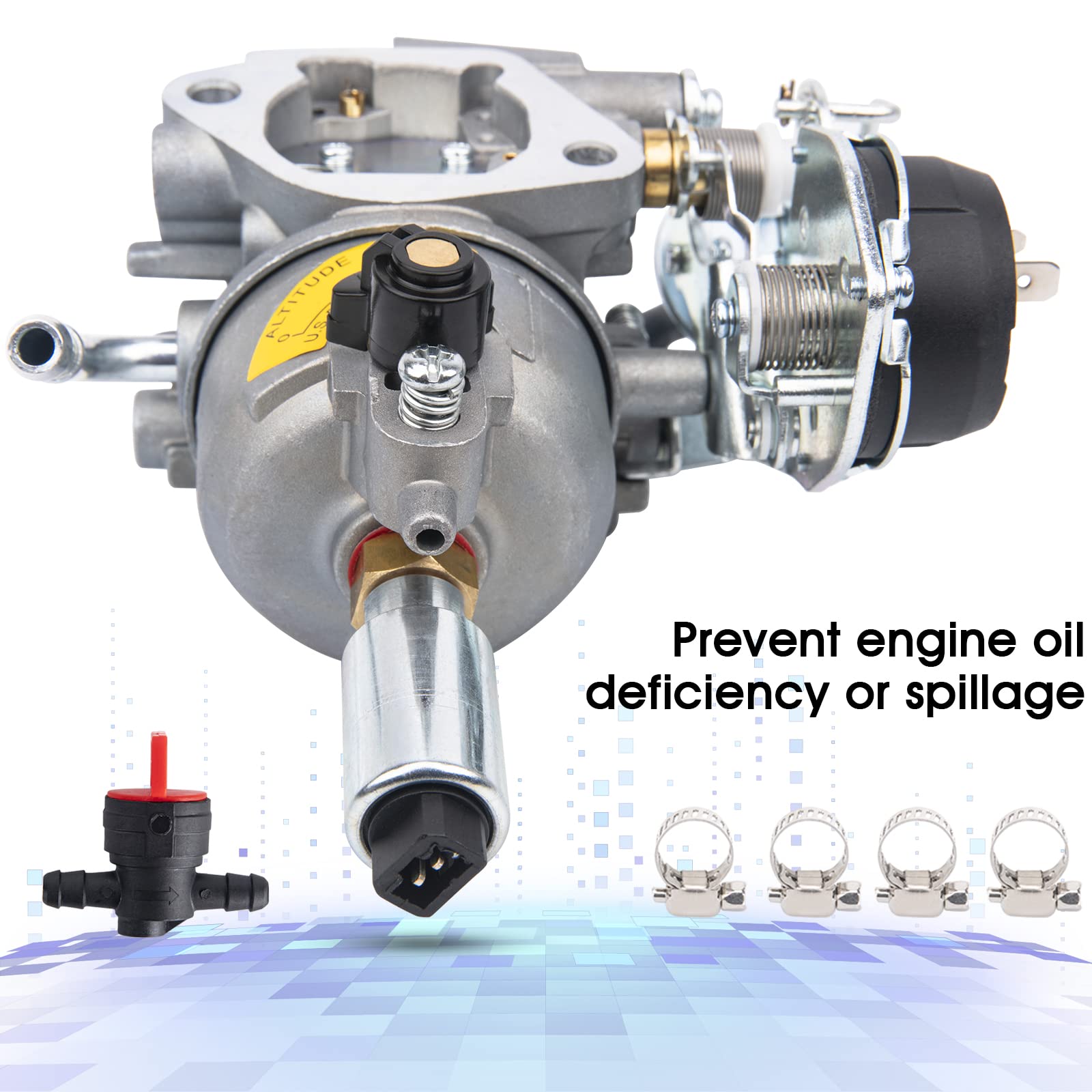 ZMCYNG carburetor kit included for complete replacement
