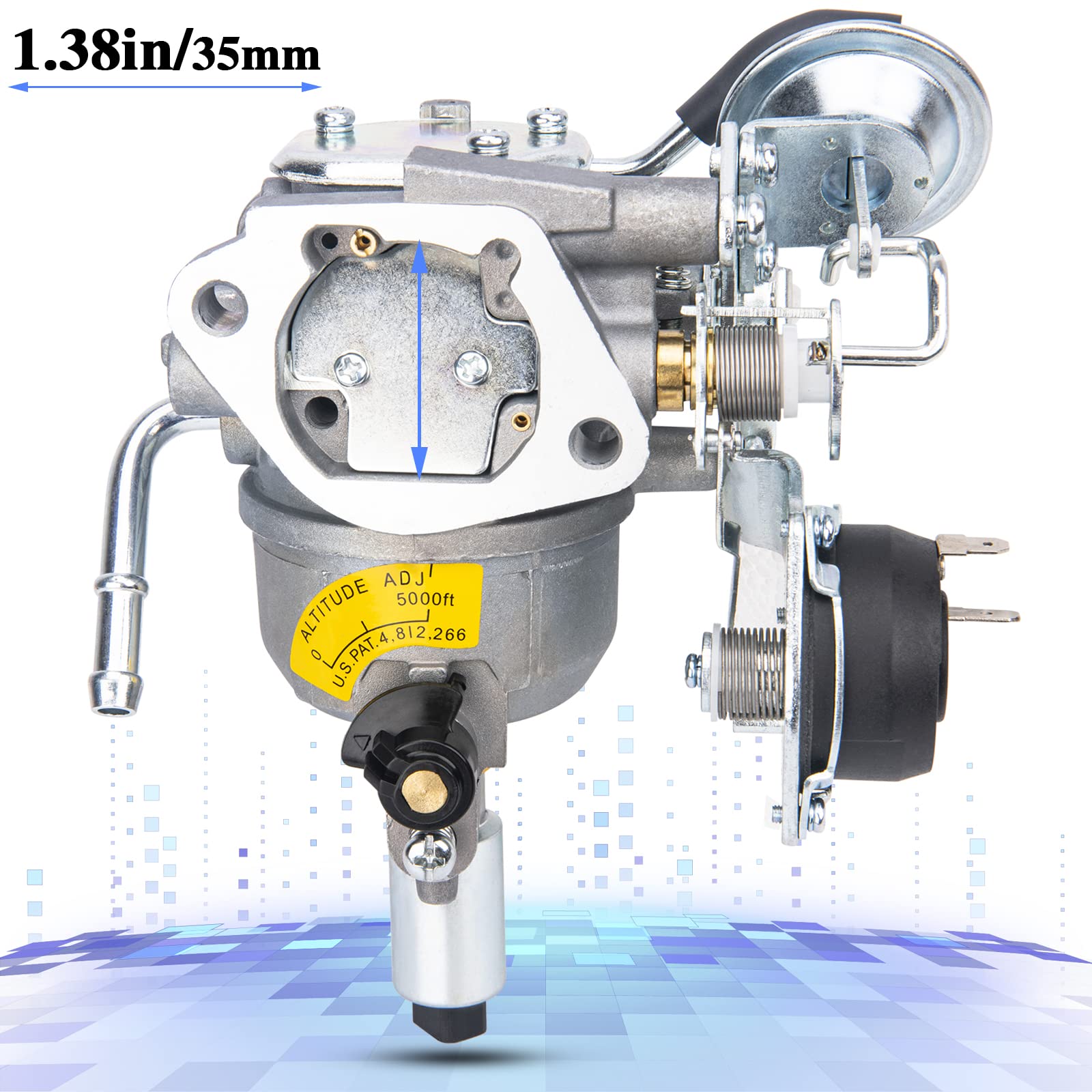 ZMCYNG gasket and clamp set aids secure mounting