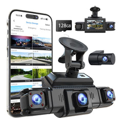 ZMOPO front camera mounted on windshield for clear road view benefit
