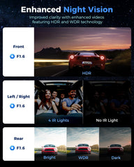 ZMOPO left side camera capturing curb and blindspot benefit