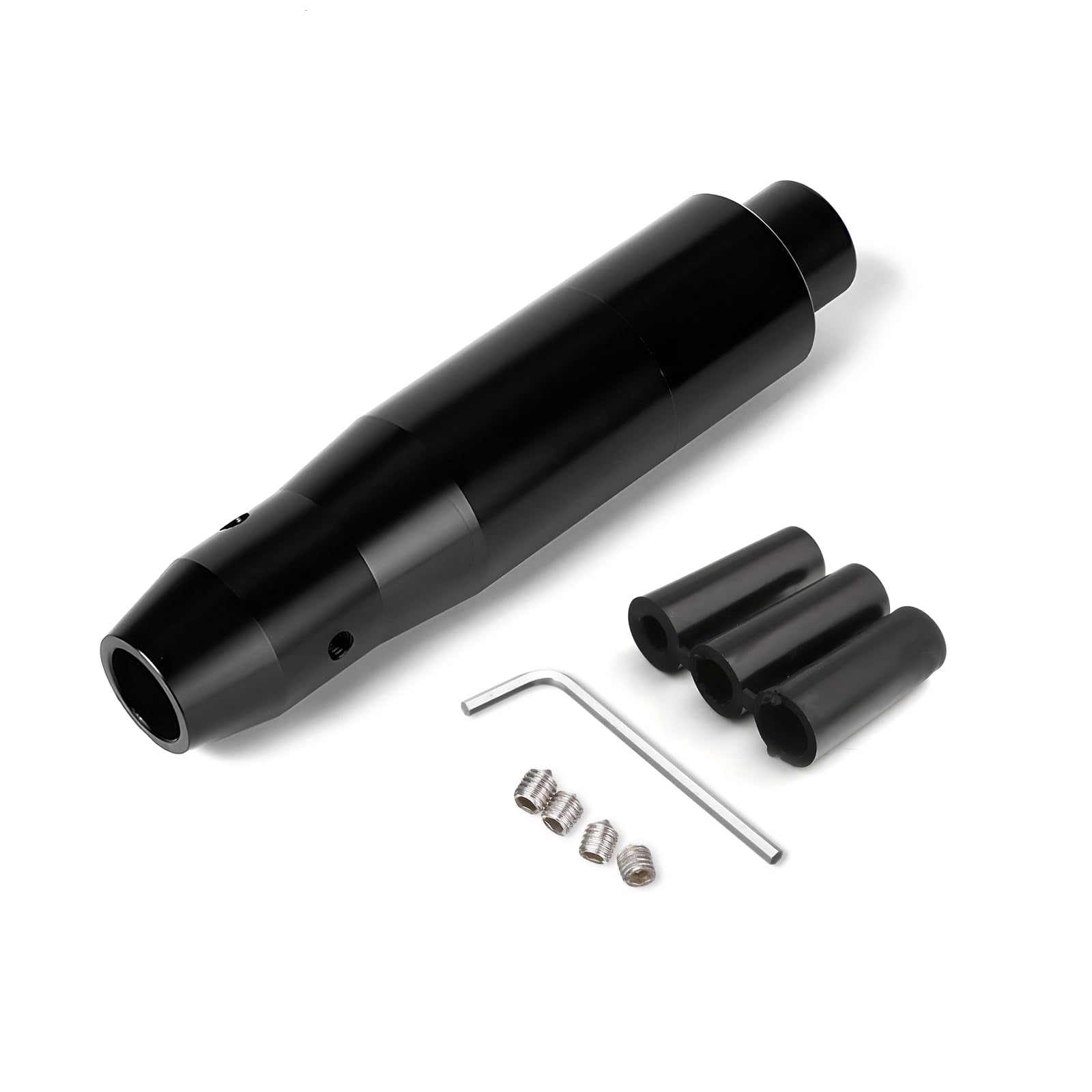 ZNDAW automatic shift knob with push button top view for secure gear changes