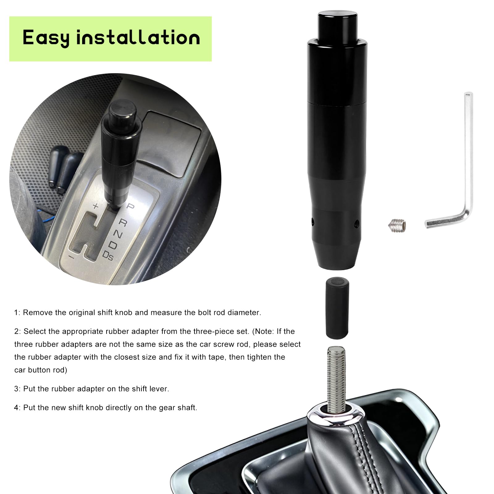 ZNDAW installation kit with screws and hex key for easy setup