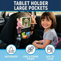 Zntezed 12-pocket storage design maximizes space and keeps essentials organized.