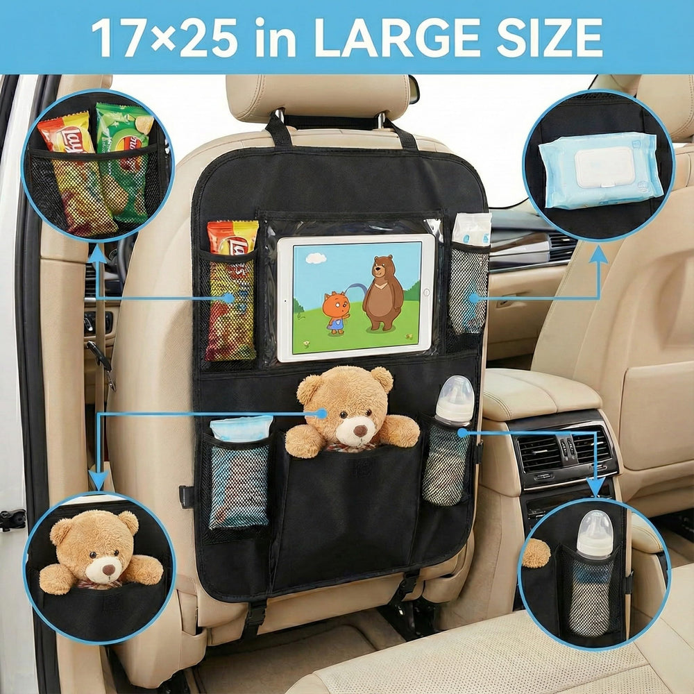 Zntezed heavy-duty 600D Oxford fabric ensures durable car protection.
