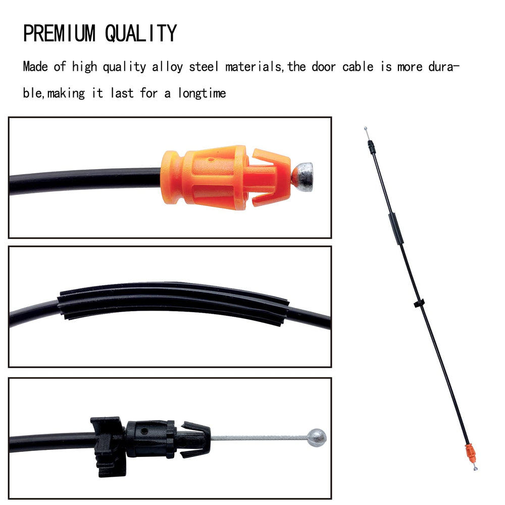 ZOCSONU Chevy Tahoe Silverado front door cable—fits 2007-2014 models for smooth latch release.