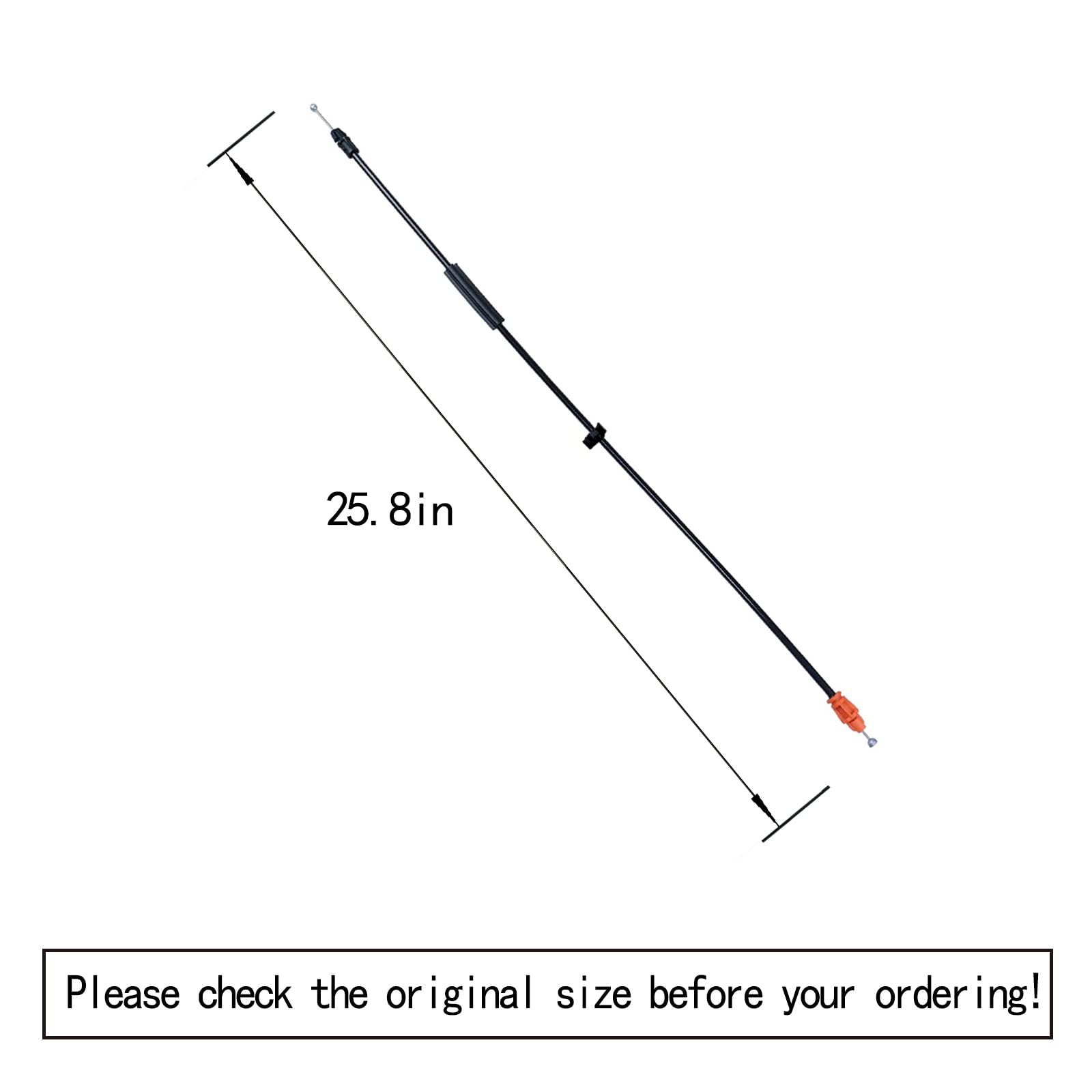 ZOCSONU inside door handle latch release cable—easy installation for quick repairs.